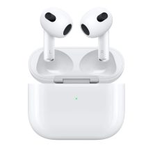 هدفون بلوتوثی اپل مدل AirPods 3 همراه با محفظه شارژ