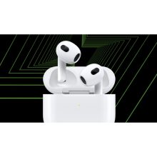 هدفون بلوتوثی اپل مدل AirPods 3 همراه با محفظه شارژ